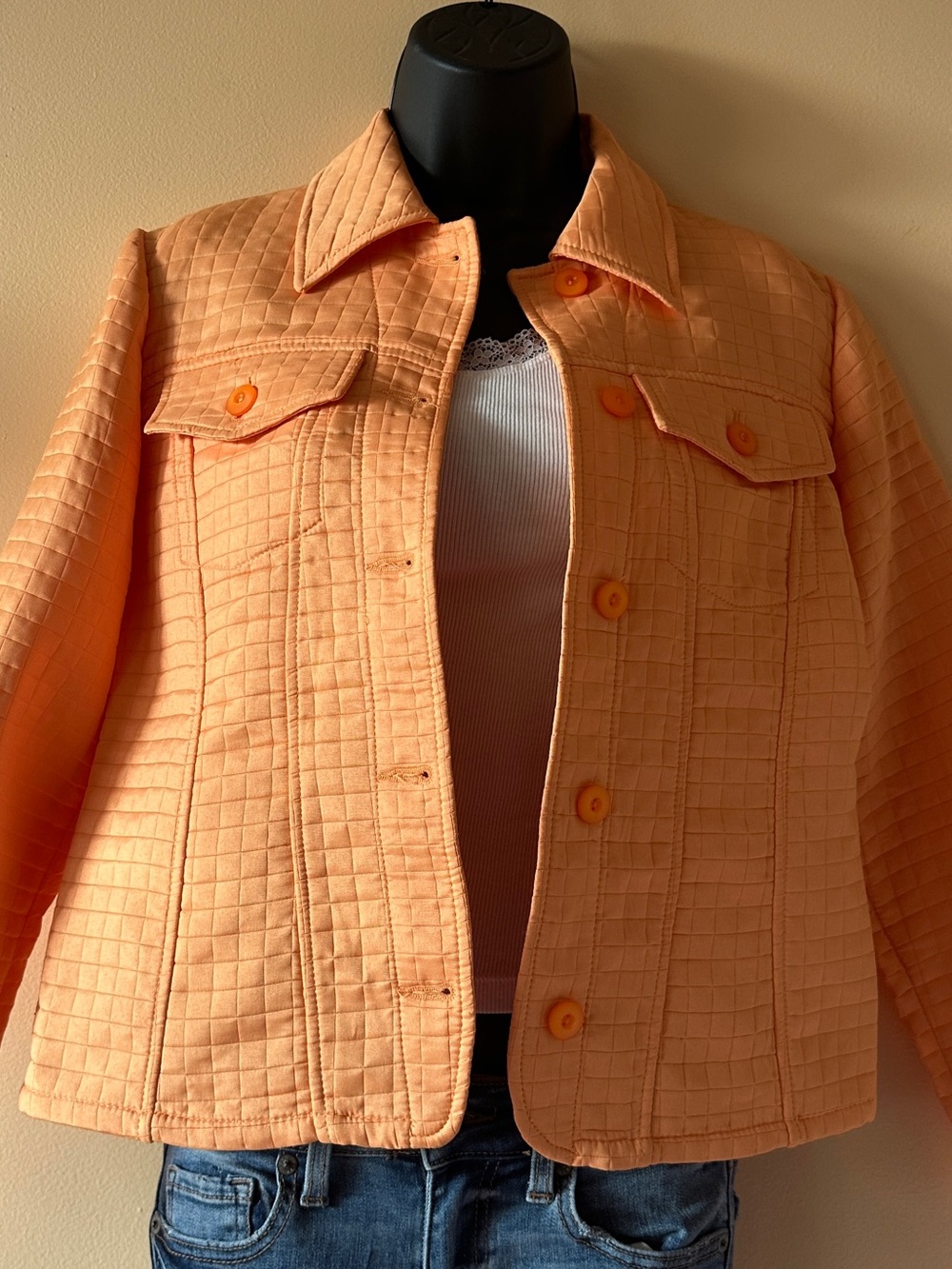 Vintage Harvé Benard Vintage Quilted Jacket | Size 6P